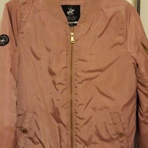 Rusty Pink Bomber Jacket